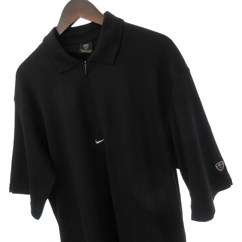 ナイキゴルフ NIKE GOLF シャツ 半袖 ゴルフウエア ハーフジップ