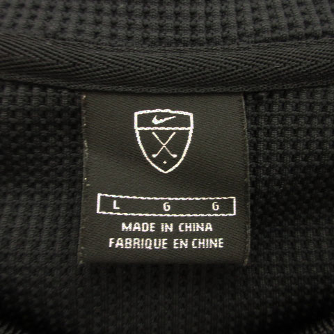 ナイキゴルフ NIKE GOLF シャツ 半袖 ゴルフウエア ハーフジップ