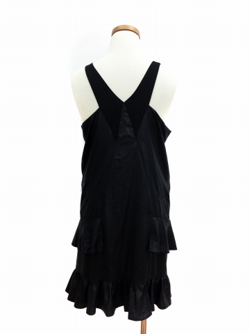 ディーゼル DIESEL ワンピース ミニ ティアード フリル キャミソール