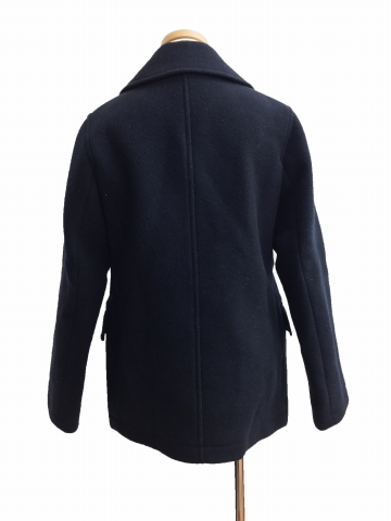 MARGARET HOWELL ネイビー ピーコート M マーガレット・ハウエル MARGARET HOWELL COTTON TWILL COATING