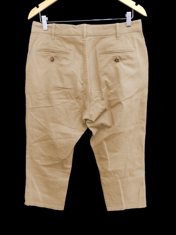 ビームスハート Beams Heart パンツ チノパン クロップド 七分丈 L ベージュ Kn10 メンズ 1 ベクトルパーク