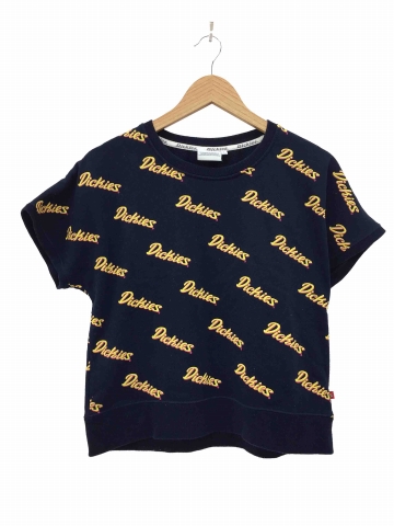 ディッキーズ Dickies トレーナー プリント スウェット 半袖 L マルチカラー An50 レディース 1 ベクトルパーク