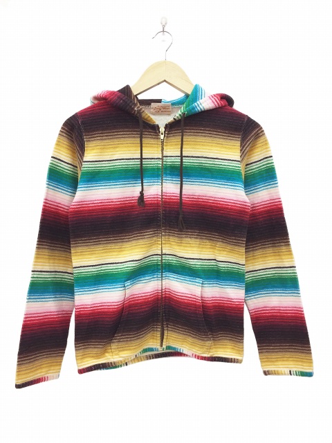 ビームスボーイ Beams Boy パーカー ニット ジップアップ マルチボーダー マルチカラー Mm3 レディース 1 ベクトルパーク