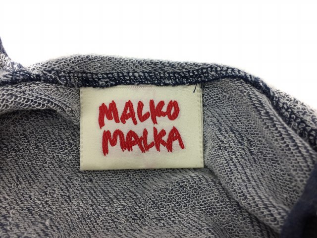 MALKOMALKA マルコマルカ 水玉くまパーカー マルコマルカ パーカ