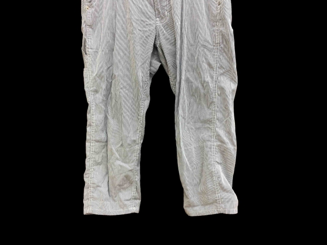 ビームス Beams パンツ ストライプ クロップド S 青 ブルー 白 ホワイト Hm42 メンズ 1 ベクトルパーク