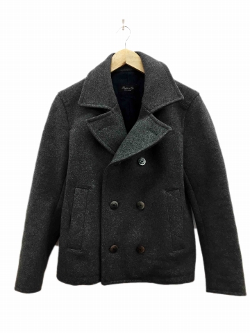 リズムオブライフ Rhythm Of Life コート ピーコート Pコート ショート ウール グレー Iy8 メンズ 1 ベクトルパーク