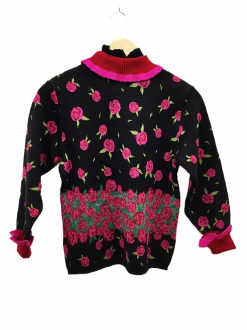 ケンゾー KENZO ENFANT キッズ セーター ニット リブ フリル 長袖 