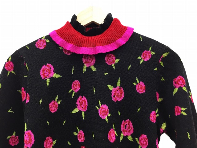 ケンゾー KENZO ENFANT キッズ セーター ニット リブ フリル 長袖 