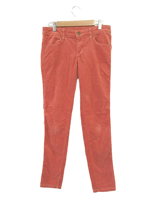 リー Lee パンツ スキニー コーデュロイ S オレンジ So4 メンズ 1 ベクトルパーク