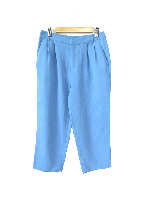 ビス Vis パンツ テーパード クロップド S 水色 ライトブルー Ms レディース 1 ベクトルパーク