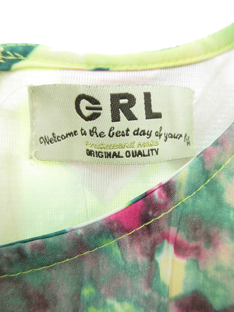 未使用品 グレイル Grl ワンピース ノースリーブ ミニ 総柄 M 黄色 イエロー Y2i5 レディース 1 ベクトルパーク 未使用品 グレイル Grl ワンピース ノースリーブ ミニ 総柄 M 黄色 イエロー Y2i5 レディース 1 ベクトルパーク