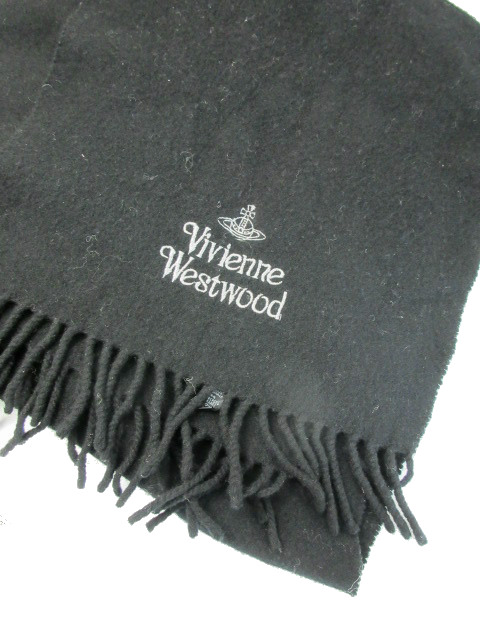 ヴィヴィアンウエストウッド Vivienne Westwood マフラー ロゴ刺繍