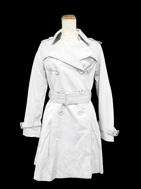 トランテアン ソン ドゥ モード 31 Sons De Mode コート トレンチ ダブル ボタンアップ 36 グレー M3o レディース 1 ベクトルパーク