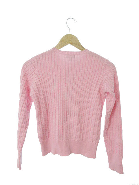 ラルフローレン RALPH LAUREN カーディガン ニット ワンポイント 長袖 L ピンク /YK26 レディース  189-901811281079 | ベクトルパーク