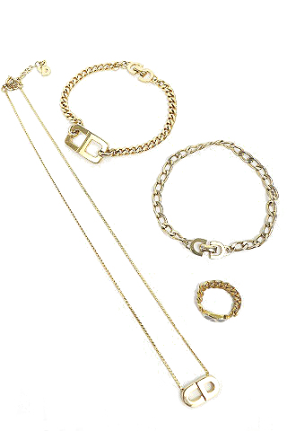 Diorネックレス、ブレスレットSET （1円 クリスチャンディオール 