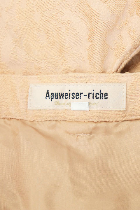 アプワイザーリッシェ Apuweiser-riche パンツ ショート 刺繍 総柄 タック ジップフライ 1 ピンク /M2N3 レディース アプワイザーリッシェ Apuweiser-riche パンツ ショート 刺繍 総柄 タック ジップフライ 1 ピンク /M2N3 レディース