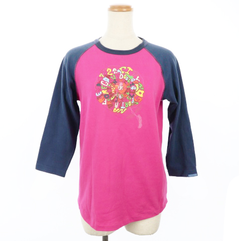 コロンビア Columbia Titanium Tシャツ カットソー クルーネック 七分袖 プリント ラグラン L ピンク M2o レディース 1 ベクトルパーク