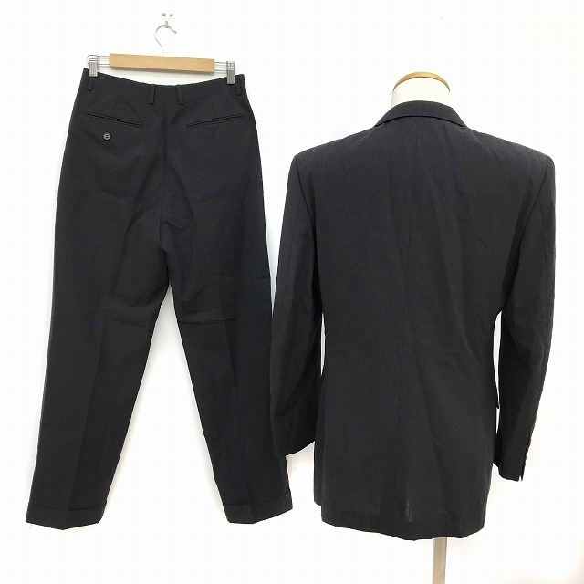 ポールスミス PAUL SMITH スーツ セットアップ シングル M 黒 ブラック 