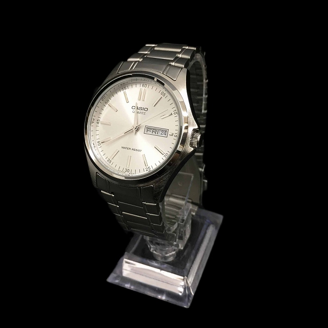 カシオ CASIO スタンダード 腕時計 クォーツ ステンレススチール