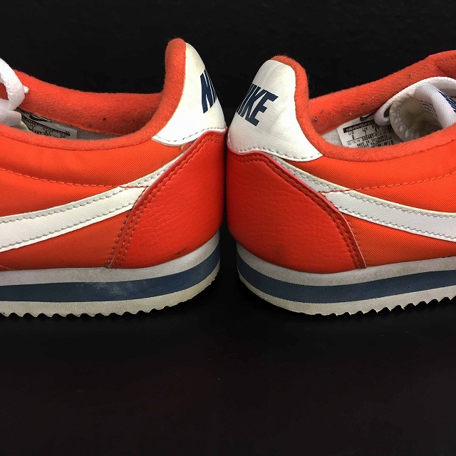 ナイキ Nike クラシック コルテッツ ナイロン 802 スニーカー ローカット ロゴ 26 オレンジ b メンズ 191 ベクトルパーク