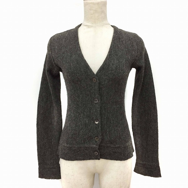 アーペーセー A.P.C. カーディガン ニット 長袖 Vネック アルパカ S