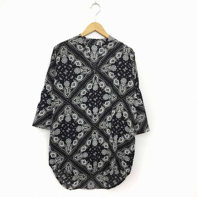 未使用品 ジャックローズ Jackrose Luv maison シャツ Vネック ノー 