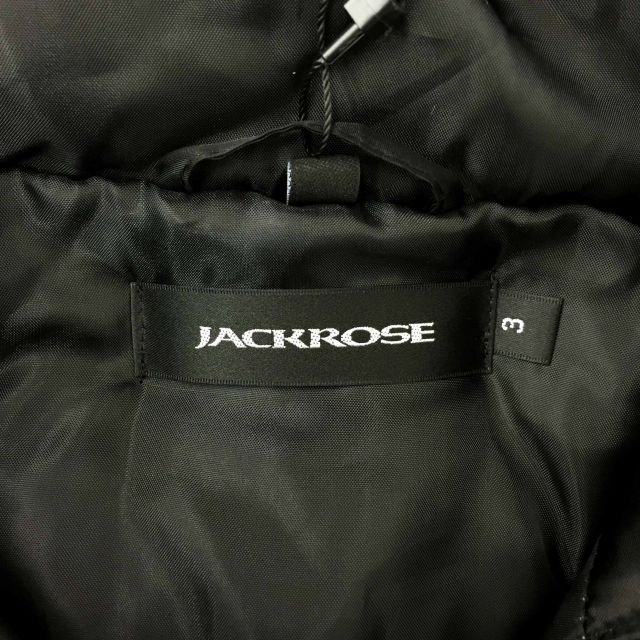 JACKROSE - 美品 JACKROSE 黒 防寒 撥水 スタジアム ベンチコート ジャックローズ JE-ロゴ＆ハート・ハーフZIPスウェット（スウェット）｜JACKROSE
