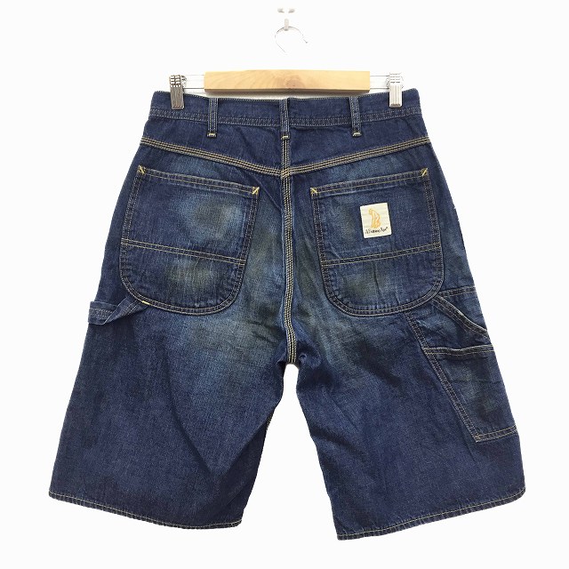 美品【アベイシングエイプ】 ハーフデニム ロゴ入 ワッペン13個 L 楽天市場】【中古】ア ベイシング エイプ A BATHING APE デニム