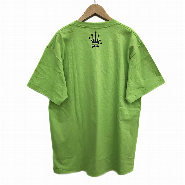 【STUSSY】クルーネック ギャラクシー Tシャツ Green 送料関税込 ☆送料・関税込☆Stussy☆Stussy Angel T-Shirt Green☆ (STUSSY