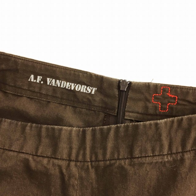 エーエフヴァンデヴォルスト A.F.VANDERVORST パンツ アンクル 