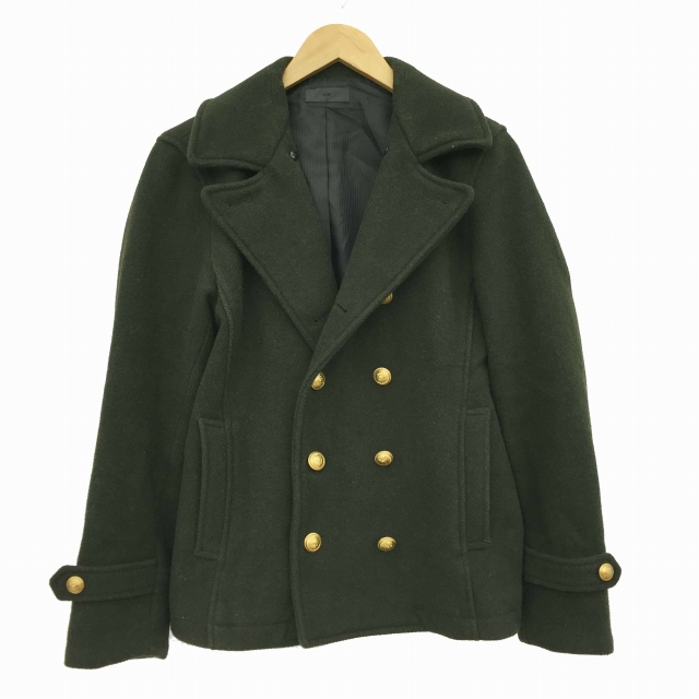 ハレ Hare ピーコート Pコート ショート M カーキ メンズ 191 ベクトルパーク