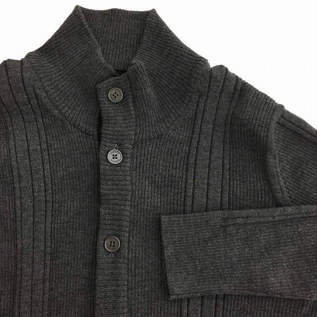 ジョセフオム JOSEPH HOMME カーディガン ニット 長袖 スタンドカラー 
