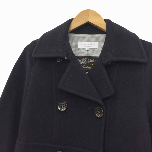 スピック スパン Spick Span Pour Belle Femme Pコート ピーコート ショート 36 紺 ネイビー レディース 191 ベクトルパーク スピック スパン Spick Span Pour Belle Femme Pコート ピーコート ショート 36 紺 ネイビー レディース 191 ベクトルパーク