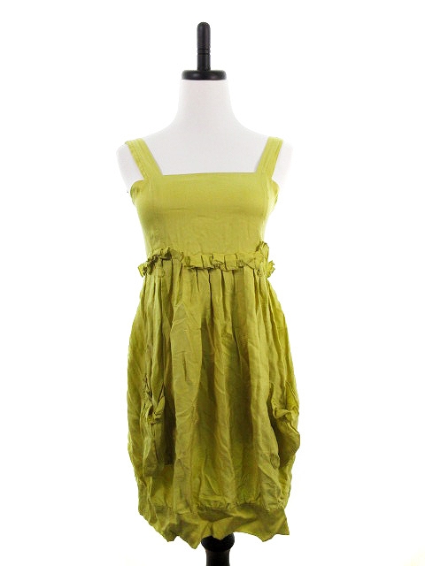 ランゲージ Language ワンピース チュニック ノースリーブ 黄 イエロー Yt レディース 192 ベクトルパーク