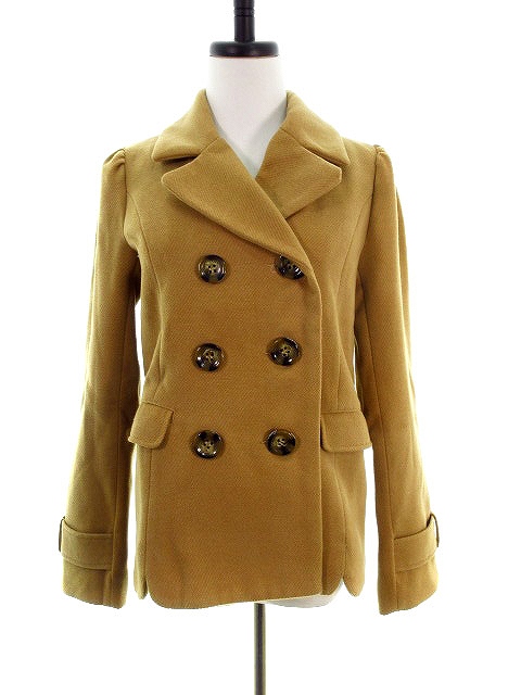 ティティー コー Titty Co コート ピーコート Pコート 無地 F 茶