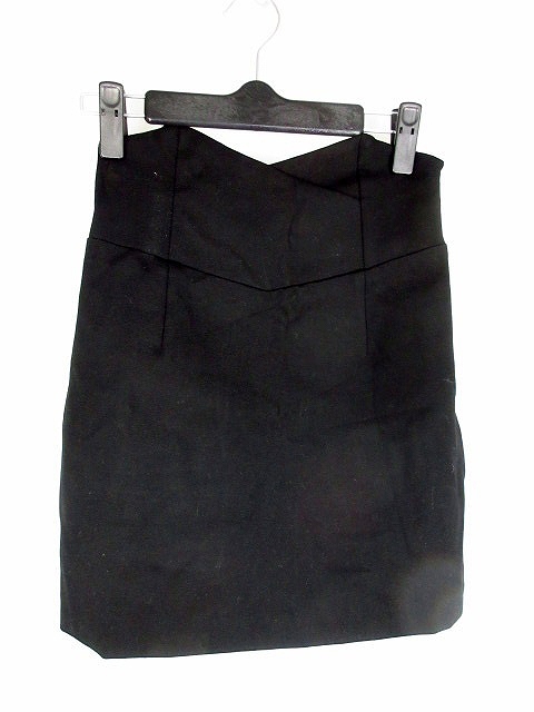 リップサービス Lip Service スカート タイト ミニ 無地 S 黒 ブラック Mo レディース 192 ベクトルパーク