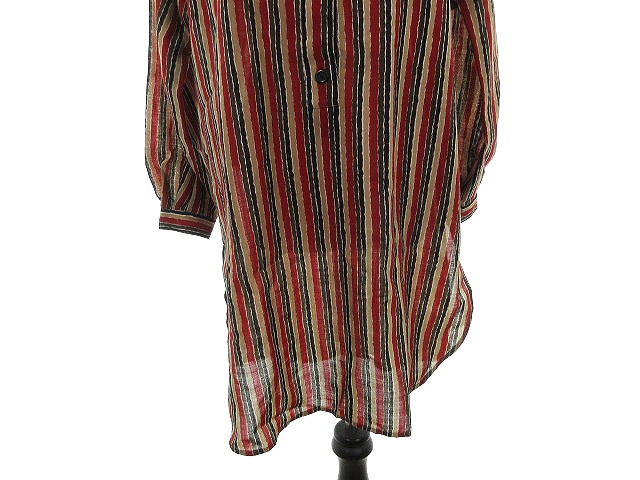 クリスチャンディオール Christian Dior ワンピース ひざ丈 長袖 ストライプ 9 ベージュ Ck レディース 192 ベクトルパーク