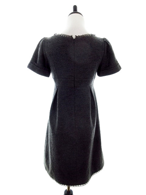 プライベートレーベル Private Label ワンピース ミニ 半袖 レース M グレー Mo レディース 192 ベクトルパーク