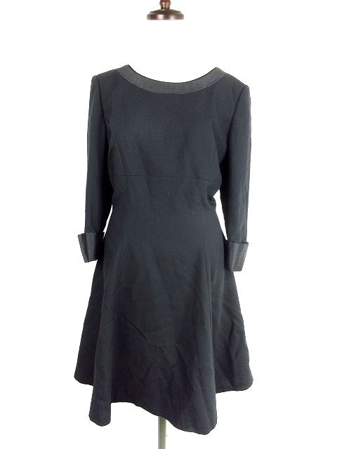 マドモアゼルディオール Mademoiselle Dior ワンピース ひざ丈 七分袖  