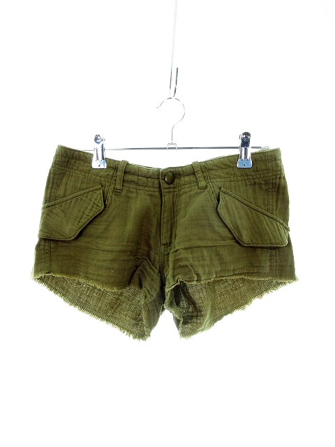 パナジ Panaji パンツ ショート ショーパン 無地 S カーキ Mo レディース 192 ベクトルパーク