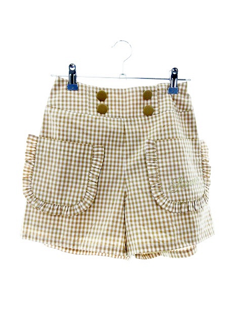 フィント Fi N T Fint パンツ ショート ショーパン チェック F ベージュ Mo レディース 192 ベクトルパーク