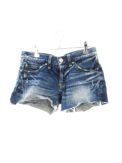 マウジー Moussy パンツ ショート ショーパン デニム 無地 25 青 ブルー Mo レディース 192 ベクトルパーク