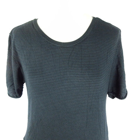 ザラ トラファルック Zara Trafaluc ワンピース ミニ 半袖 ボーダー S 緑 グリーン M1 レディース 192 ベクトルパーク