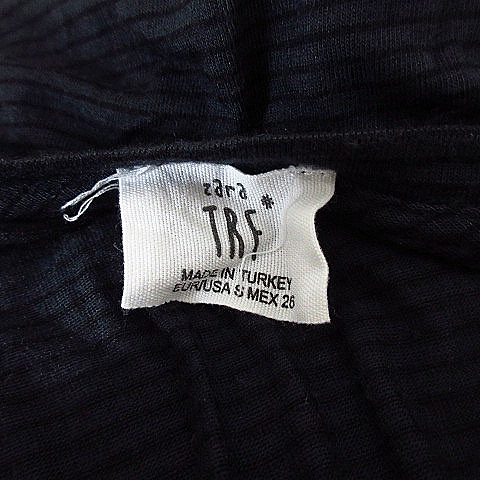 ザラ トラファルック Zara Trafaluc ワンピース ミニ 半袖 ボーダー S 緑 グリーン M1 レディース 192 ベクトルパーク