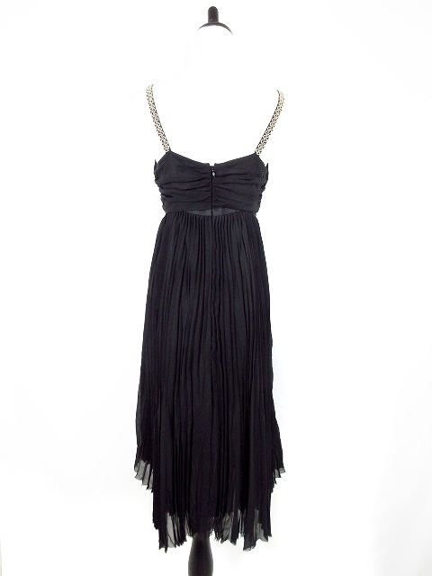 ドゥーズィエムクラス Deuxieme Classe ワンピース キャミワンピ ミモレ丈 シルク 総柄 黒 ブラック Mo レディース 192 902006200071 ベクトルパーク