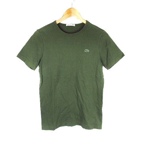 ラコステ Lacoste Tシャツ カットソー 半袖 ロゴ 2 カーキ Ck レディース 192 ベクトルパーク ラコステ Lacoste Tシャツ カットソー 半袖 ロゴ 2 カーキ Ck レディース 192 ベクトルパーク