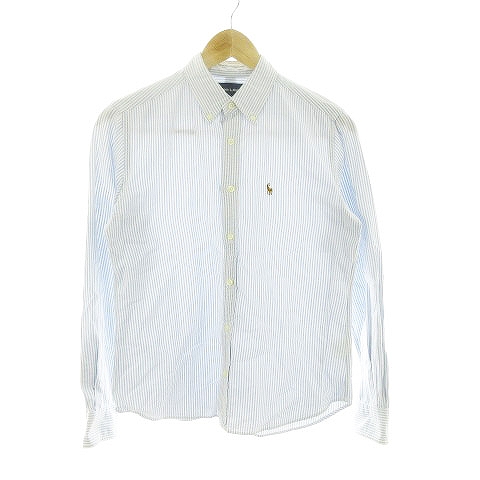 ラルフローレン Ralph Lauren シャツ ボタンダウン 長袖 ストライプ 9 青 ブルー Ck メンズ 192 ベクトルパーク