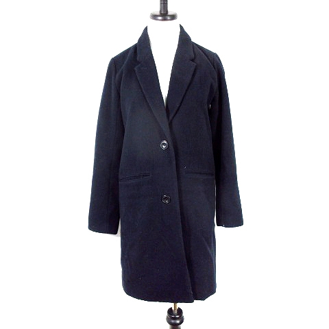 チャオパニック Ciaopanic コート チェスター 無地 F 紺 ネイビー Mo レディース 192 ベクトルパーク