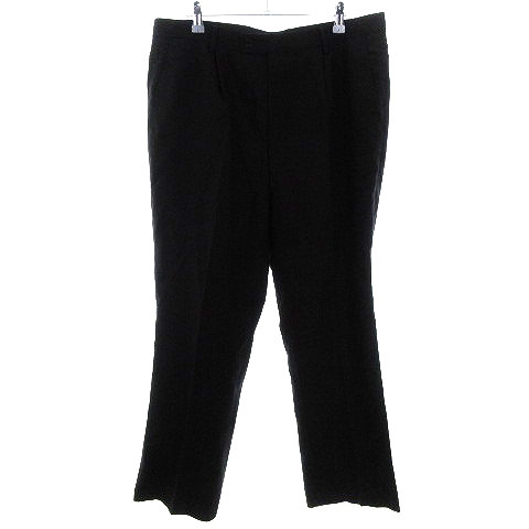 カルバンクラインシーケー Calvin Klein C K パンツ スラックス センタープレス ウール ストライプ 黒 ブラック ボトムス Ck メンズ 192 ベクトルパーク