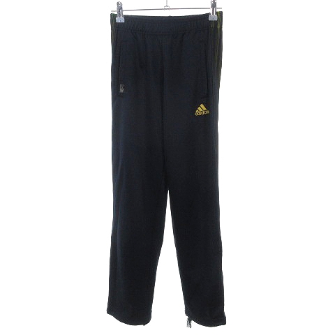 アディダス Adidas Climalite スポーツウエア ジャージ パンツ ライン ロゴ 総柄 150 紺 ネイビー ボトムス M2 キッズ 192 ベクトルパーク